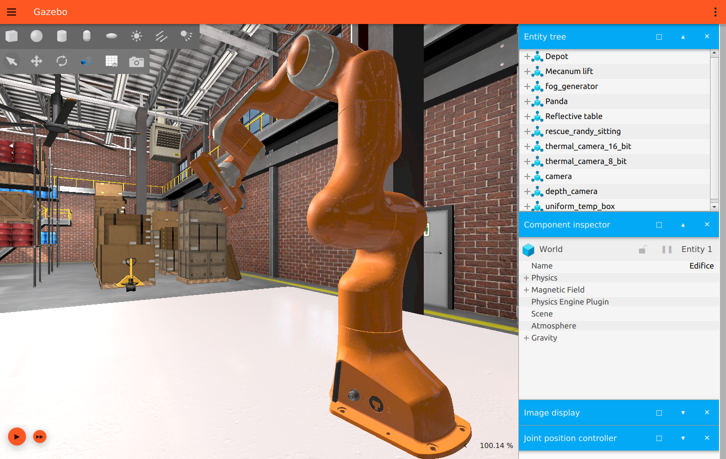 Gazebo 시뮬레이터